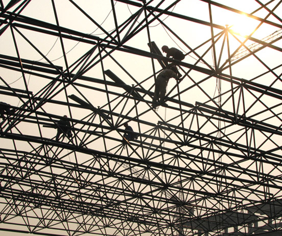 忻州厂房网架安装