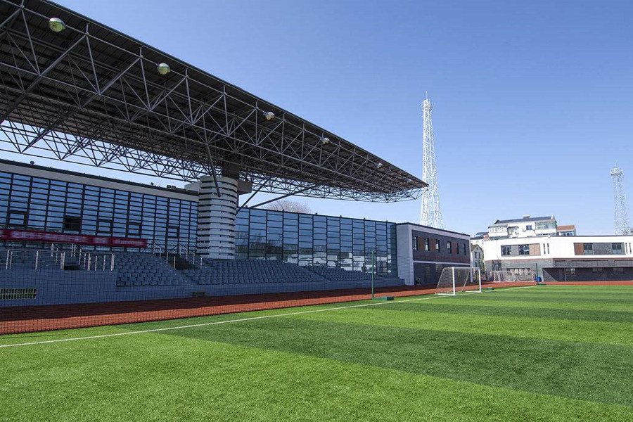 忻州体育场看台网架工程